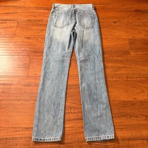 Edikted Light Blue Straight Leg Jeans Sz Small S